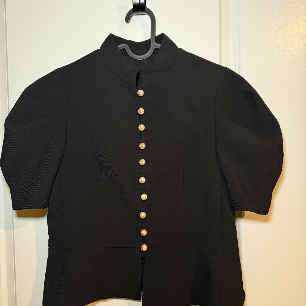 Mandarin style button up top